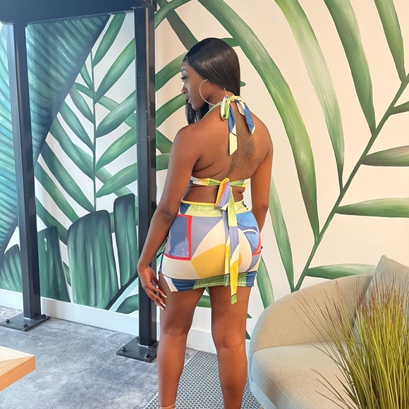 Color Block Dress - Picture 2 of 2